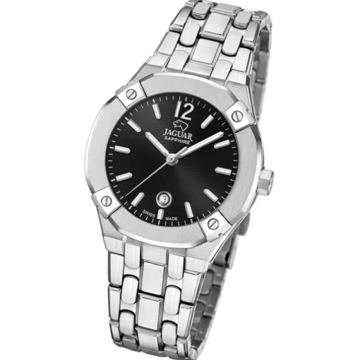 Jaguar Damenuhr Edelstahl silber Jaguar Diplomatic Armbanduhr UJ1016/3