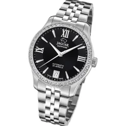 Jaguar Damenuhr Edelstahl silber Jaguar Heritage Armbanduhr UJ997/2