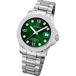 Jaguar Damenuhr Edelstahl silber Jaguar Pro Diver Armbanduhr UJ892/5