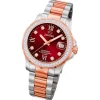 Jaguar Damenuhr Edelstahl silber rosegold Jaguar Executive Armbanduhr UJ894/3