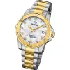 Jaguar Damenuhr Edelstahl silber gold Jaguar Pro Diver Armbanduhr UJ896/3