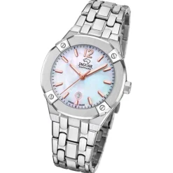 Jaguar Damenuhr Edelstahl silber Jaguar Diplomatic Armbanduhr UJ1016/1