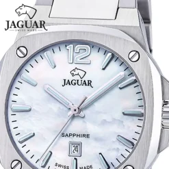 Jaguar Damenuhr Edelstahl silber Jaguar RC. Armabnduhr UJ1027/1