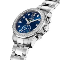 Jaguar Damenuhr Edelstahl silber Jaguar Connected Armbanduhr UJ980/3