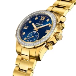 Jaguar Damenuhr Edelstahl gold Jaguar Connected Armbanduhr UJ983/3