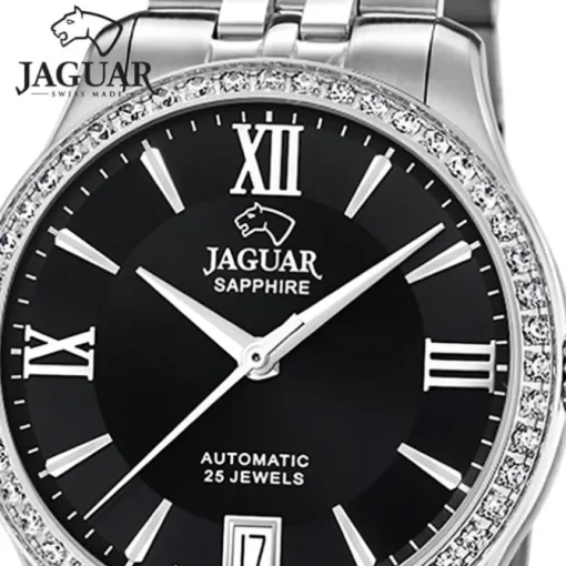 Jaguar Damenuhr Edelstahl silber Jaguar Heritage Armbanduhr UJ997/2