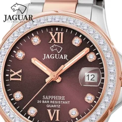 Jaguar Damenuhr Edelstahl silber rosegold Jaguar Executive Armbanduhr UJ894/2