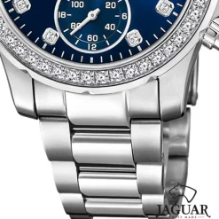 Jaguar Damenuhr Edelstahl silber Jaguar Connected Armbanduhr UJ980/3