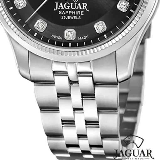 Jaguar Damenuhr Edelstahl silber Jaguar Coeur Armbanduhr UJ994/3
