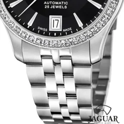 Jaguar Damenuhr Edelstahl silber Jaguar Heritage Armbanduhr UJ997/2