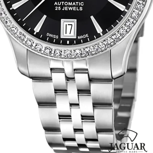 Jaguar Damenuhr Edelstahl silber Jaguar Heritage Armbanduhr UJ997/2