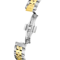 Jaguar Damenuhr Edelstahl silber gold Jaguar Coeur Armbanduhr UJ995/2