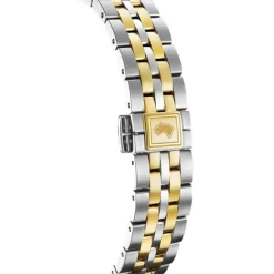 Jaguar Damenuhr Edelstahl silber gold Jaguar Heritage Armbanduhr UJ998/2