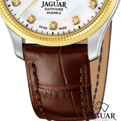 Jaguar Damenuhr Leder braun Jaguar Coeur Armbanduhr UJ995/A