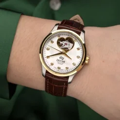 Jaguar Damenuhr Leder braun Jaguar Coeur Armbanduhr UJ995/A