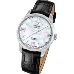 Jaguar Damenuhr Leder schwarz Jaguar Heritage Armbanduhr UJ1000/A