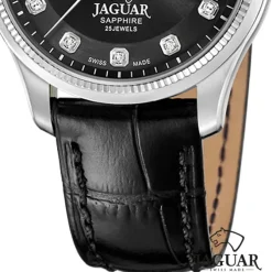 Jaguar Damenuhr Leder schwarz Jaguar Coeur Armbanduhr UJ994/C
