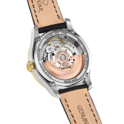 Jaguar Damenuhr Leder schwarz Jaguar Heritage Armbanduhr UJ998/A