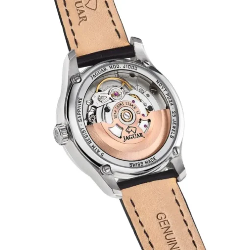 Jaguar Damenuhr Leder schwarz Jaguar Heritage Armbanduhr UJ1000/B
