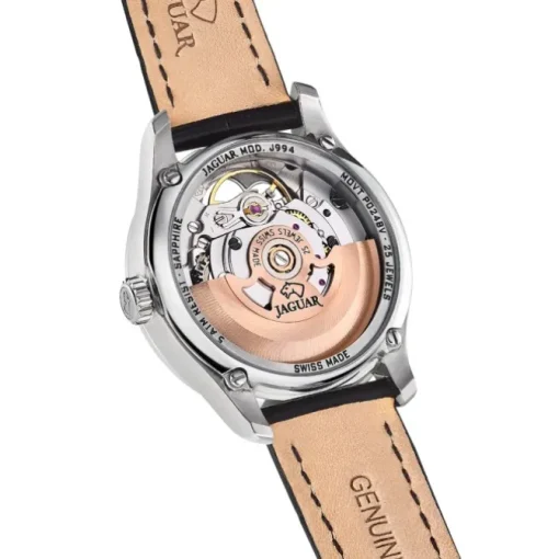 Jaguar Damenuhr Leder schwarz Jaguar Coeur Armbanduhr UJ994/C