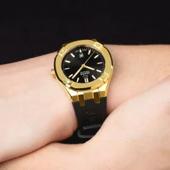 Jaguar Damenuhr Silikon schwarz Jaguar Diplomatic Armbanduhr UJ1018/1