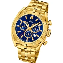 Jaguar Herren-Armbanduhr Edelstahl gold J853/3 Saphir Executive UJ853/3