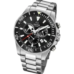 Jaguar Herren-Armbanduhr Edelstahl silber J861/3 Saphir Executive UJ861/3