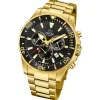 Jaguar Herren-Armbanduhr Edelstahl gold J864/3 Saphir Executive UJ864/3