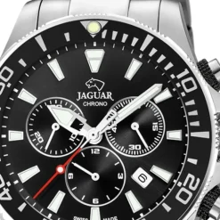 Jaguar Herren-Armbanduhr Edelstahl silber J861/3 Saphir Executive UJ861/3