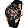JAGUAR Herren-Armbanduhr Special Edition Saphirglas Quarz PU schwarz UJ691/1