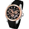 JAGUAR Herren-Armbanduhr Special Edition Saphirglas Quarz PU schwarz UJ689/1