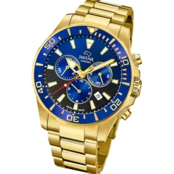 Jaguar Herrenuhr Edelstahl gold Jaguar Executive Armbanduhr UJ864/5