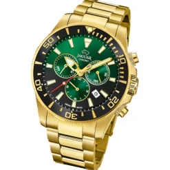 Jaguar Herrenuhr Edelstahl gold Jaguar Executive Armbanduhr UJ864/6