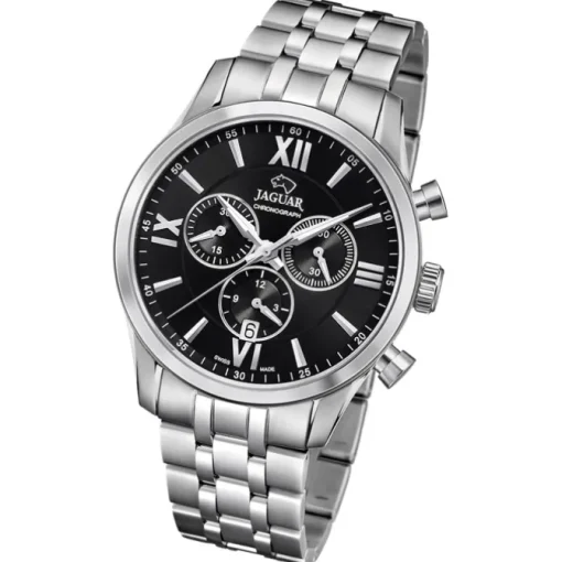 Jaguar Herrenuhr Edelstahl silber Jaguar Acamar Armbanduhr UJ963/4