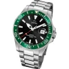 Jaguar Herrenuhr Edelstahl silber Jaguar Pro Diver Armbanduhr UJ860/H