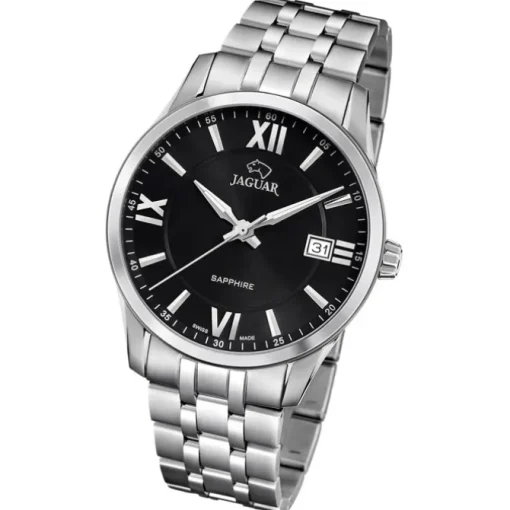 Jaguar Herrenuhr Edelstahl silber Jaguar Acamar Armbanduhr UJ964/4