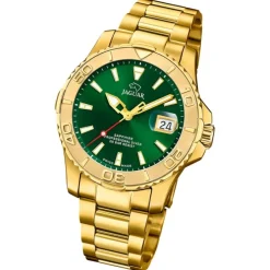 Jaguar Herrenuhr Edelstahl gold Jaguar Pro Diver Armbanduhr UJ971/1