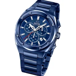 Jaguar Herrenuhr Edelstahl blau Jaguar Executive Armbanduhr UJ991/1