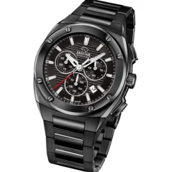 Jaguar Herrenuhr Edelstahl schwarz Jaguar Executive Armbanduhr UJ992/1