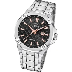 Jaguar Herrenuhr Edelstahl silber Jaguar Diplomatic Armbanduhr UJ1009/4
