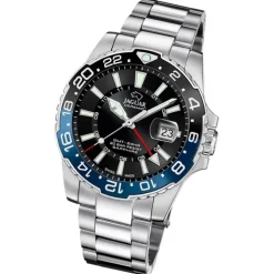 Jaguar Herrenuhr Edelstahl silber Jaguar Ceramic Armbanduhr UJ1011/4