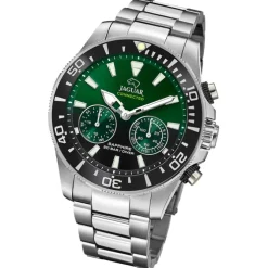 Jaguar Herrenuhr Edelstahl silber Jaguar Connected Armbanduhr UJ888/5