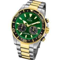 Jaguar Herrenuhr Edelstahl silber gold Jaguar Connected Armbanduhr UJ889/3