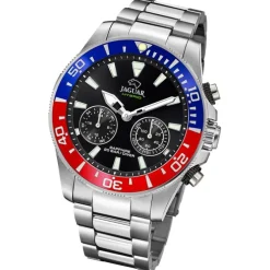 Jaguar Herrenuhr Edelstahl silber Jaguar Connected Armbanduhr UJ888/4