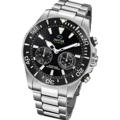 Jaguar Herrenuhr Edelstahl silber Jaguar Connected Armbanduhr UJ888/2