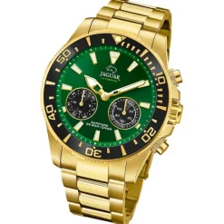Jaguar Herrenuhr Edelstahl gold Jaguar Connected Armbanduhr UJ899/1