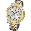 Jaguar Herrenuhr Edelstahl silber gold Le Chronographe Armbanduhr UJ1001/1