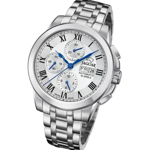 Jaguar Herrenuhr Edelstahl silber Jaguar Le Chronographe Armbanduhr UJ978/2