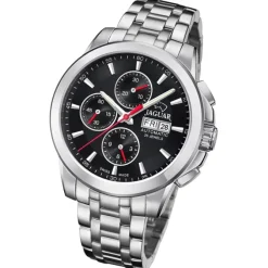 Jaguar Herrenuhr Edelstahl silber Jaguar Le Chronographe Armbanduhr UJ978/4