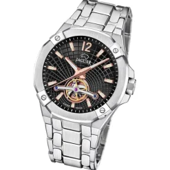 Jaguar Herrenuhr Edelstahl silber Jaguar Balancier Armbanduhr UJ1007/4